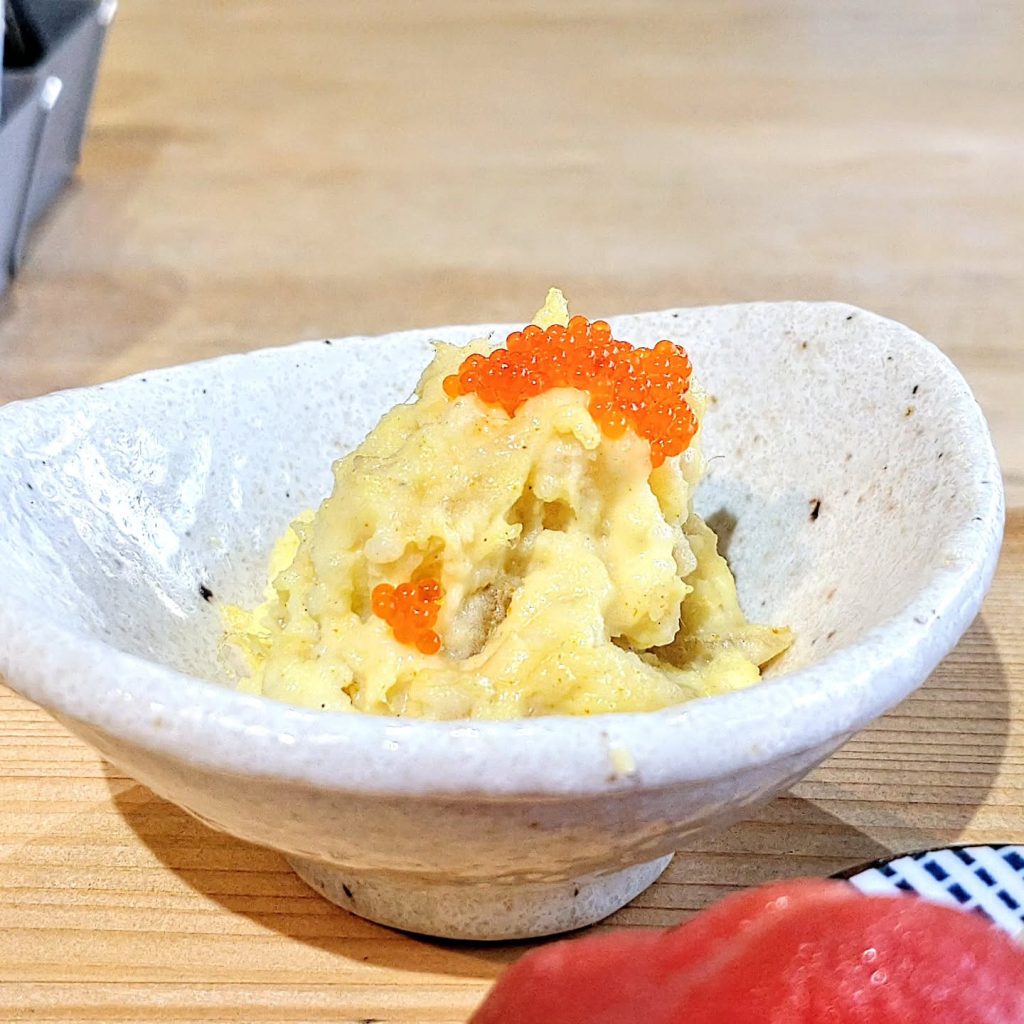 寿司酒場 オニハソトのポテサラ