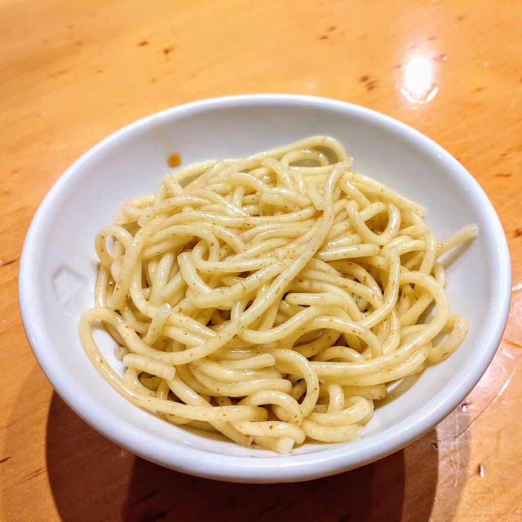 ラーメン大戦争 京都河原町店の替え玉