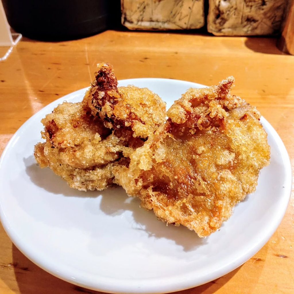 ラーメン大戦争 京都河原町店の唐揚げ