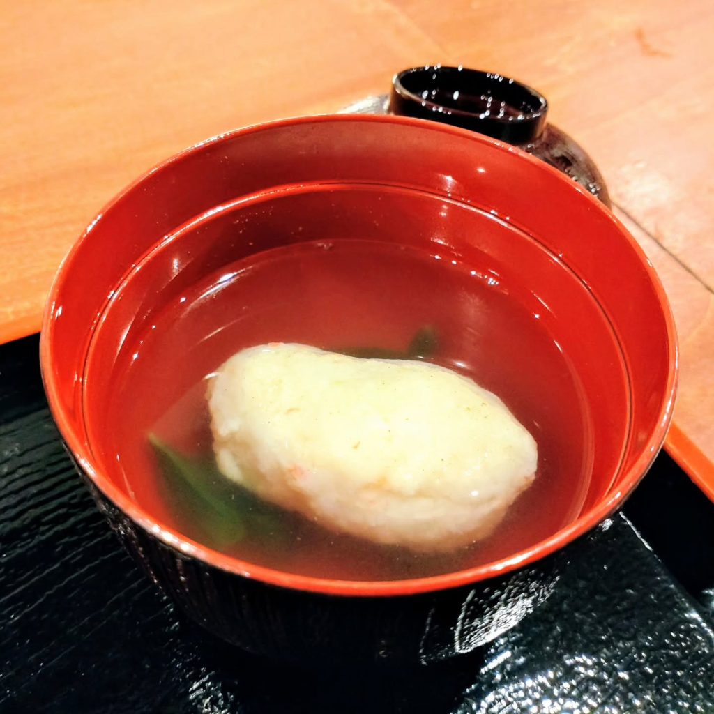 天ぷらの店 玄のお吸い物