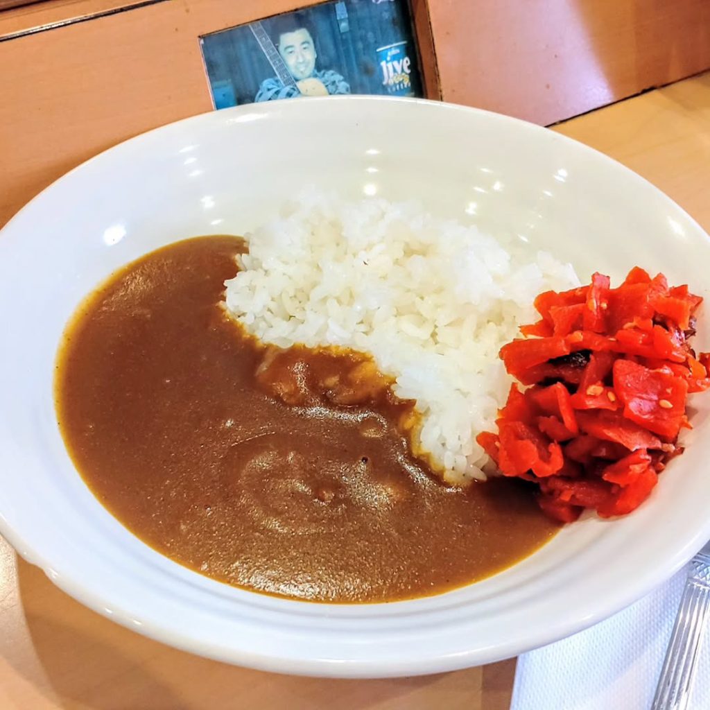 ひゃくてんまんてんのミニカレー - 京都市役所前ランチめぐり ひゃくてんまんてんのミニカレー