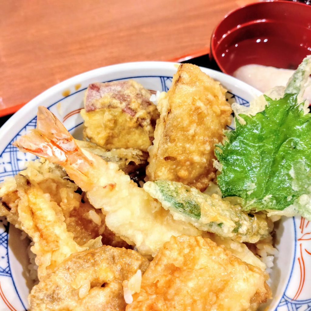 天ぷらの店 玄の野菜の天ぷら