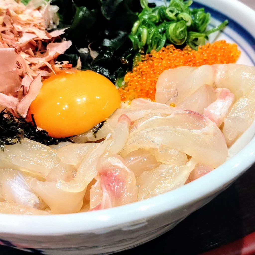 京都寺町 鯛めし槇の丼の鯛