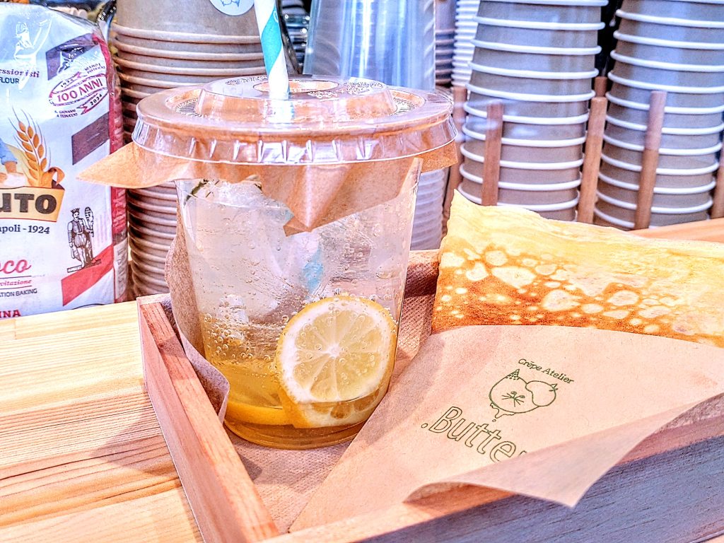 クレープアトリエドットバター 自家製レモネード