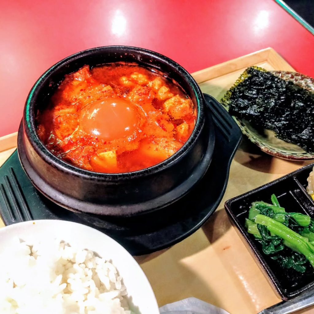 焼肉 寅のや 市役所前店のスンドゥブ