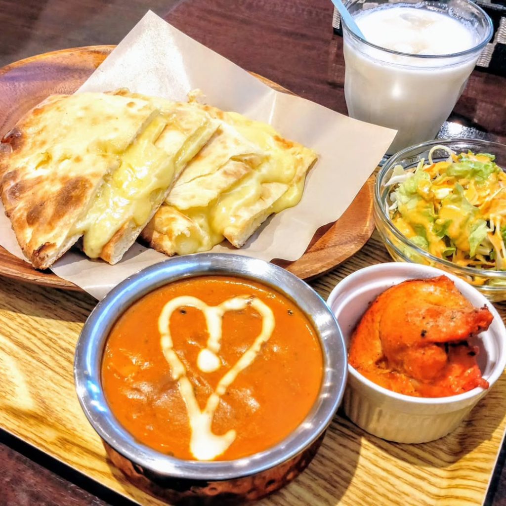 ライチャ スパイスのランチセット