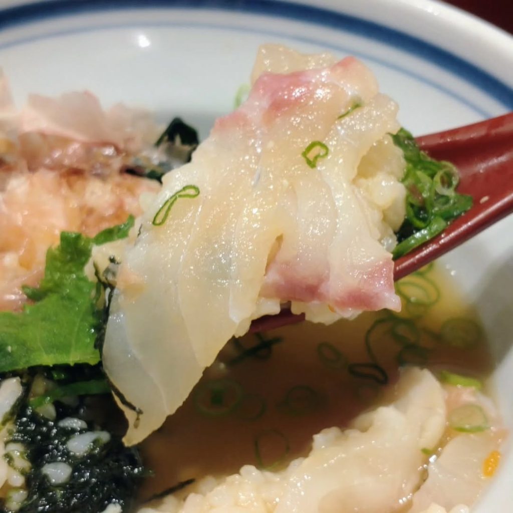 京都寺町 鯛めし槇の鯛とごはん