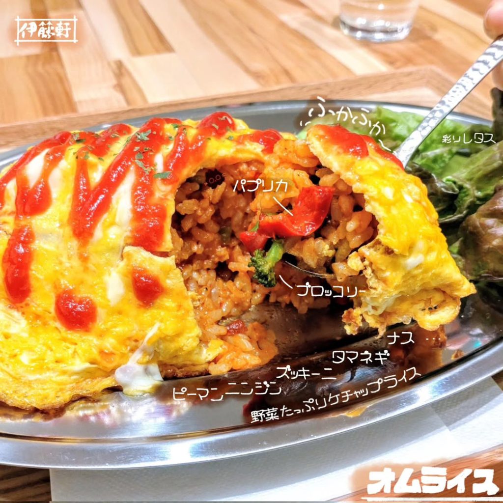 菓寮 伊藤軒 高島屋京都店のオムライスランチ - 京都市役所前ランチめぐり 菓寮 伊藤軒 高島屋京都店のオムライスランチ