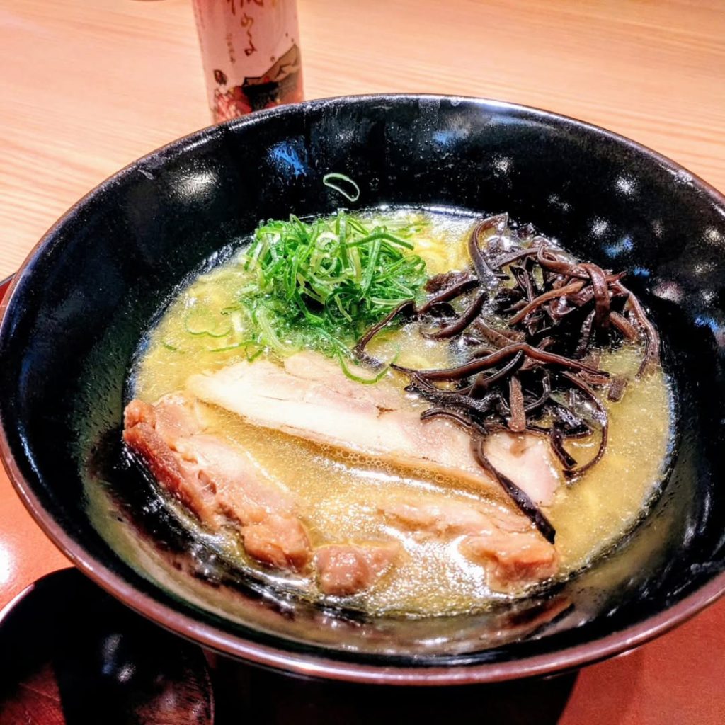 帆のるプレミアム 京都錦店の鶏白湯ラーメンランチ