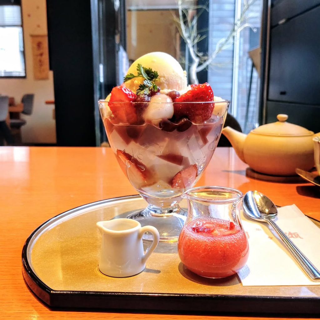 甘味処 月ヶ瀬 堺町店のデザート