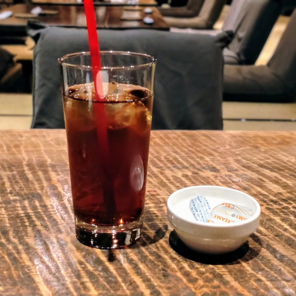 丁子屋のコーヒー - 京都市役所前ランチめぐり 丁子屋のコーヒー