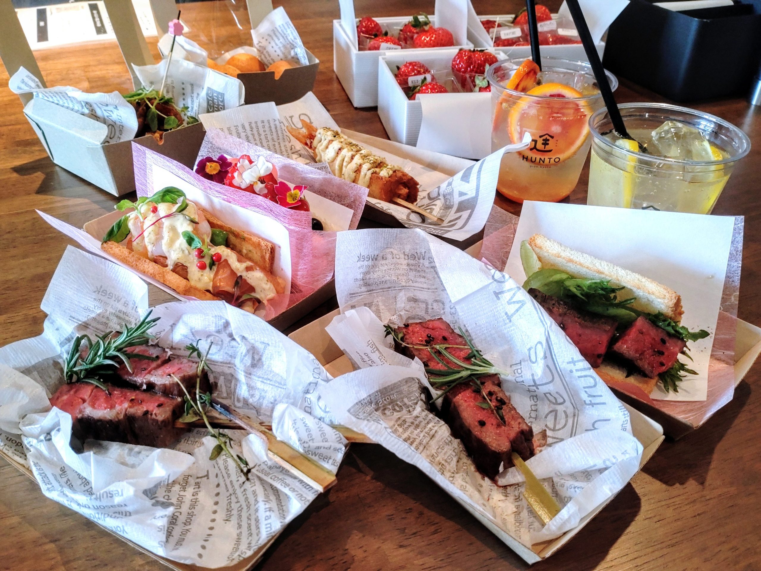 はんと HUNTO テイクアウトメニュー