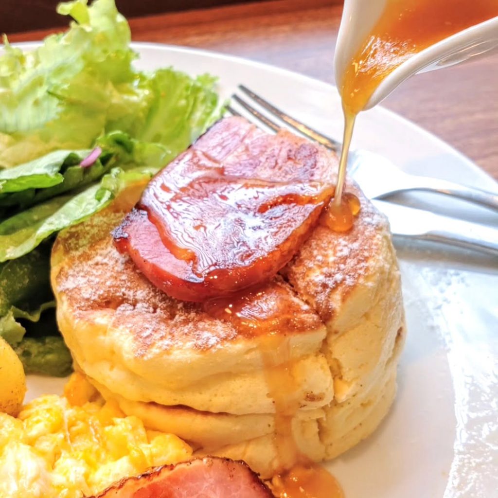 サクラカフェ ハノンのパンケーキ