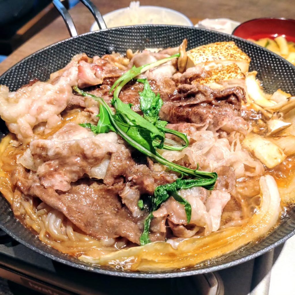 大衆すき焼き 北斗 木屋町店のすき焼き