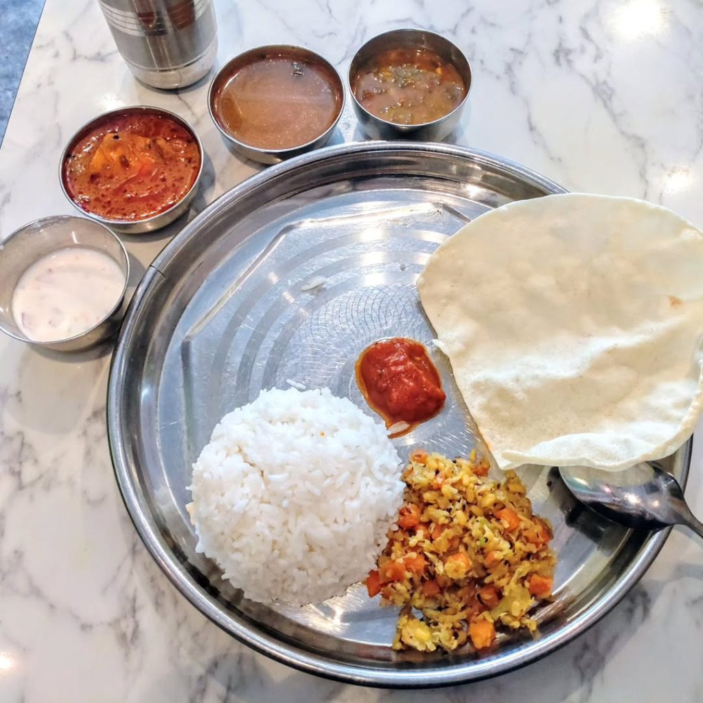 タルカ 1のミールスプレート