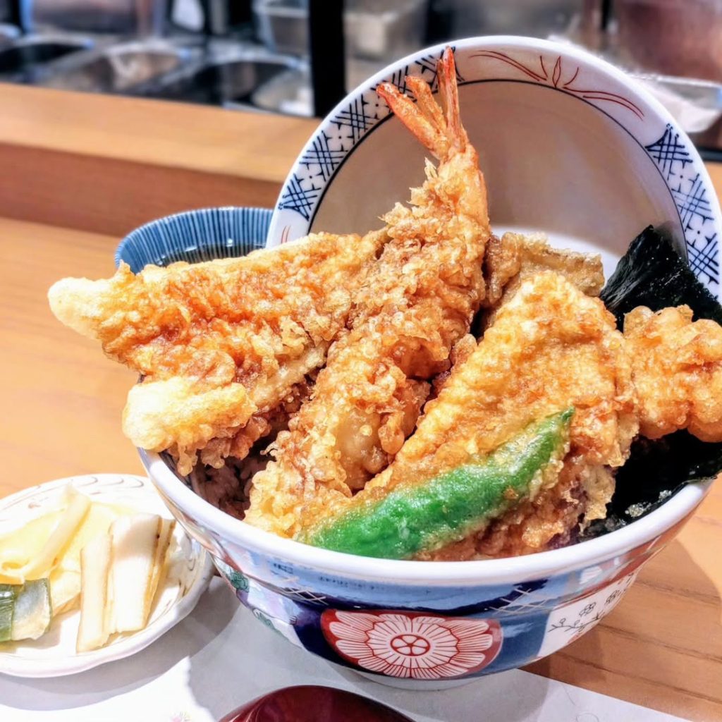 天丼まきの 京都三条店の天丼