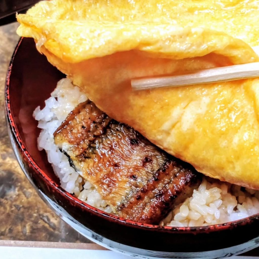 京極かねよのきんし丼のうなぎ