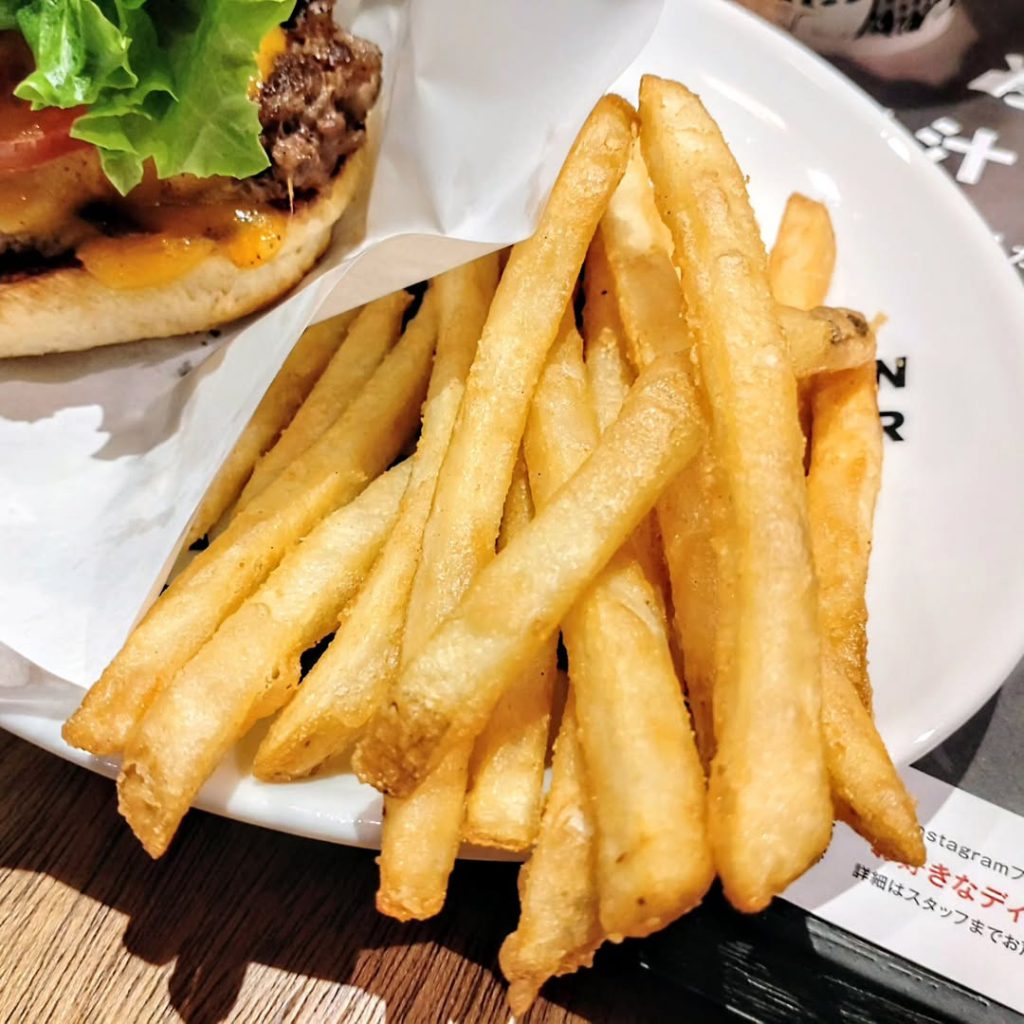 SHOGUN BURGER（ショーグンバーガー）祇園四条店のフライドポテト