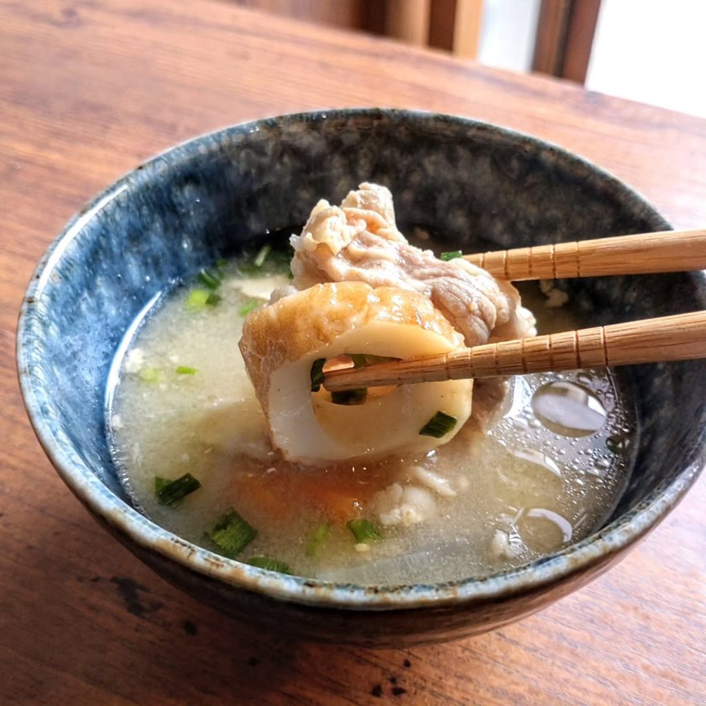 和onの豚汁の具材