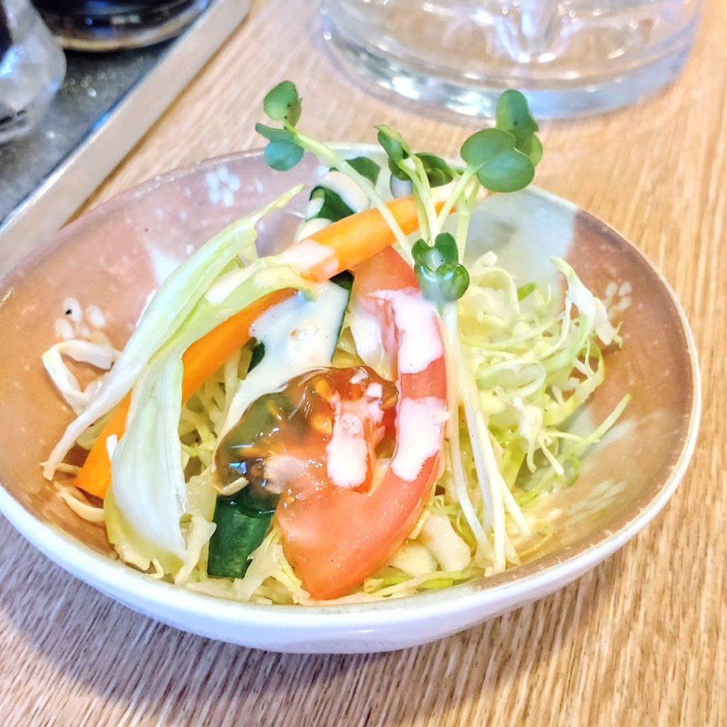 Kitchen Cafe エルのランチのサラダ