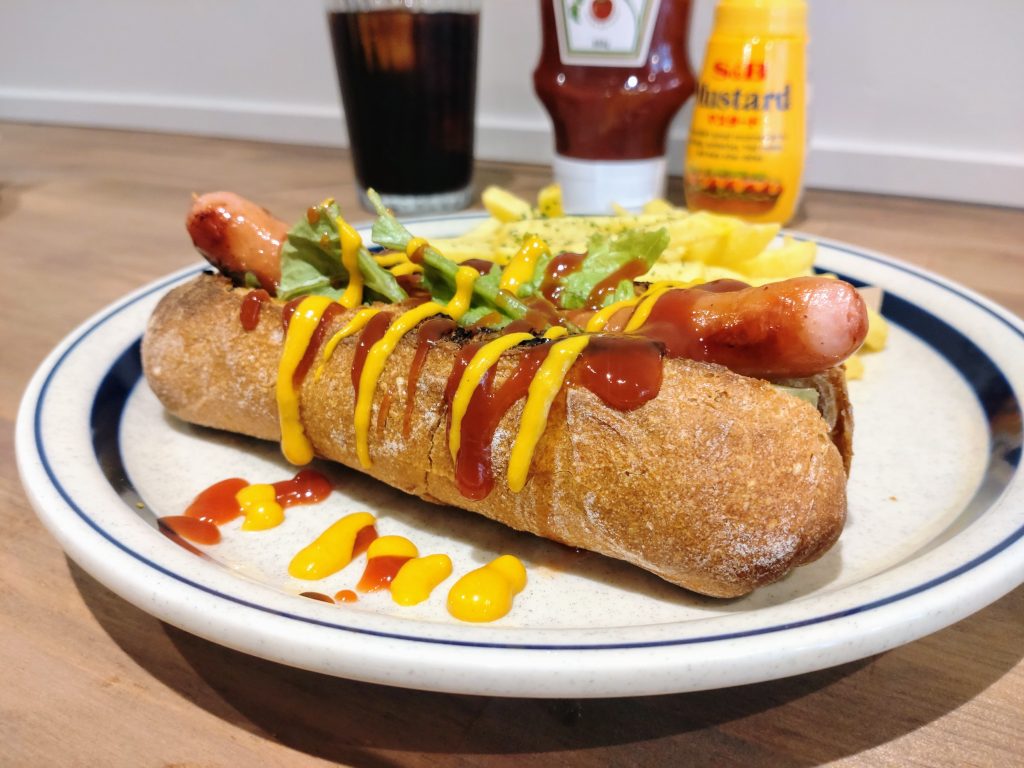 KAMEECOFFEE四条西洞院 ホットドッグセット