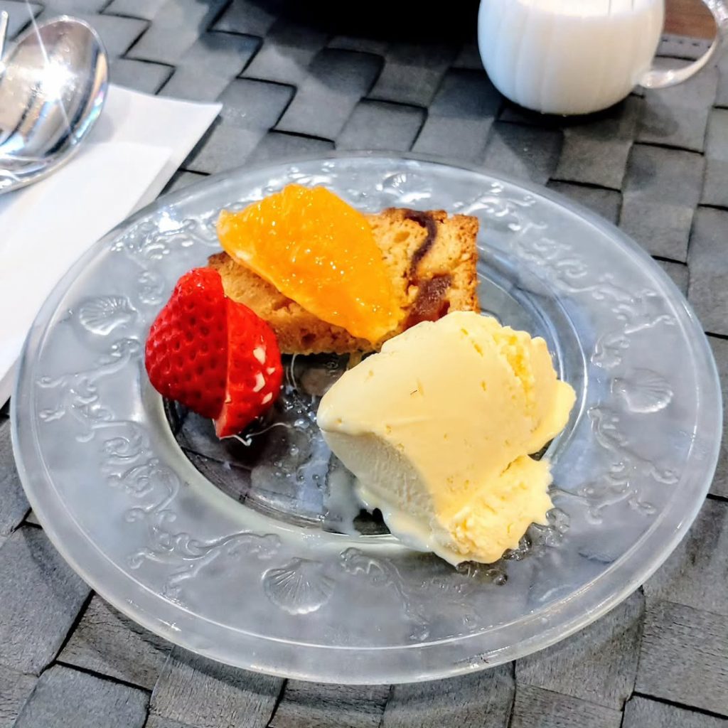 Bistro Verjus（ビストロ ヴェルジュ）のランチの食後のデザート