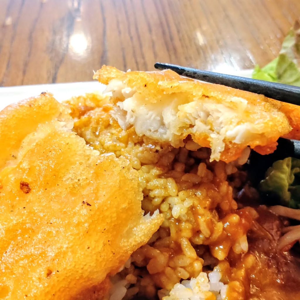 ヌーベルバーグKYOTOの白身魚フライ