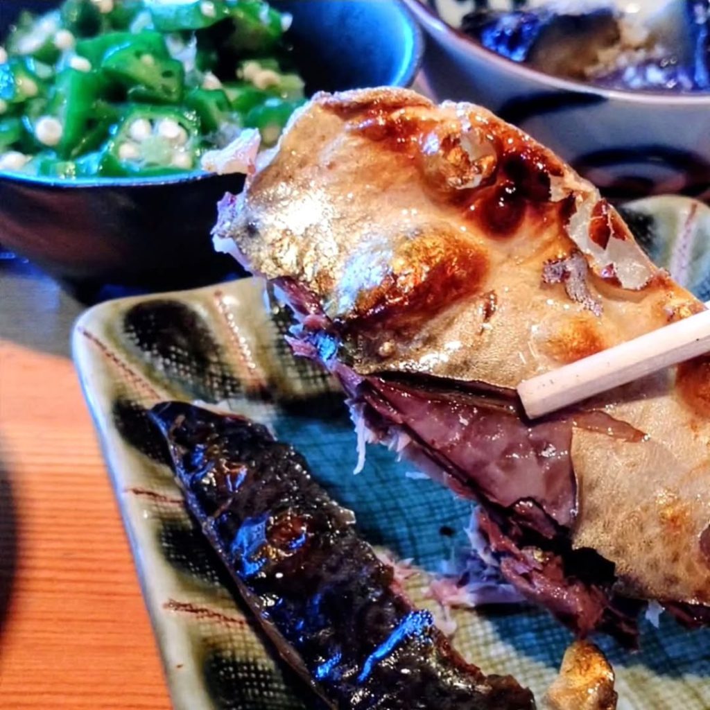 あみゅーずの塩サバ - 京都市役所前ランチめぐり あみゅーずの焼きサバ