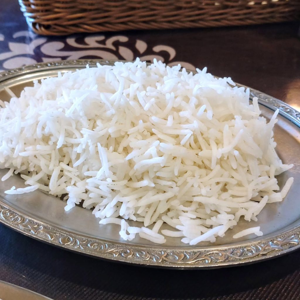 インドレストラン ムガールのバスマティライス