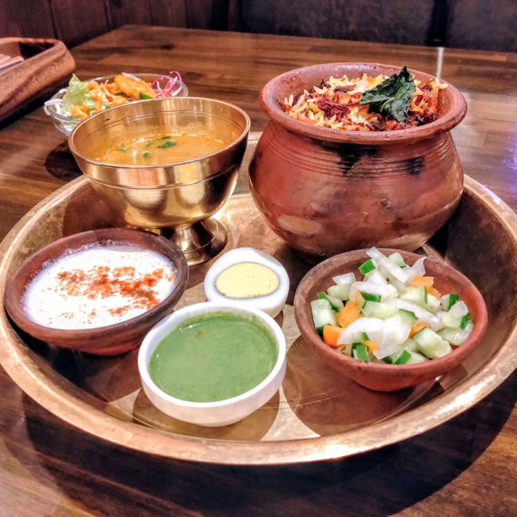 スバビハニ烏丸御池店のエベレストビリヤニ マトン