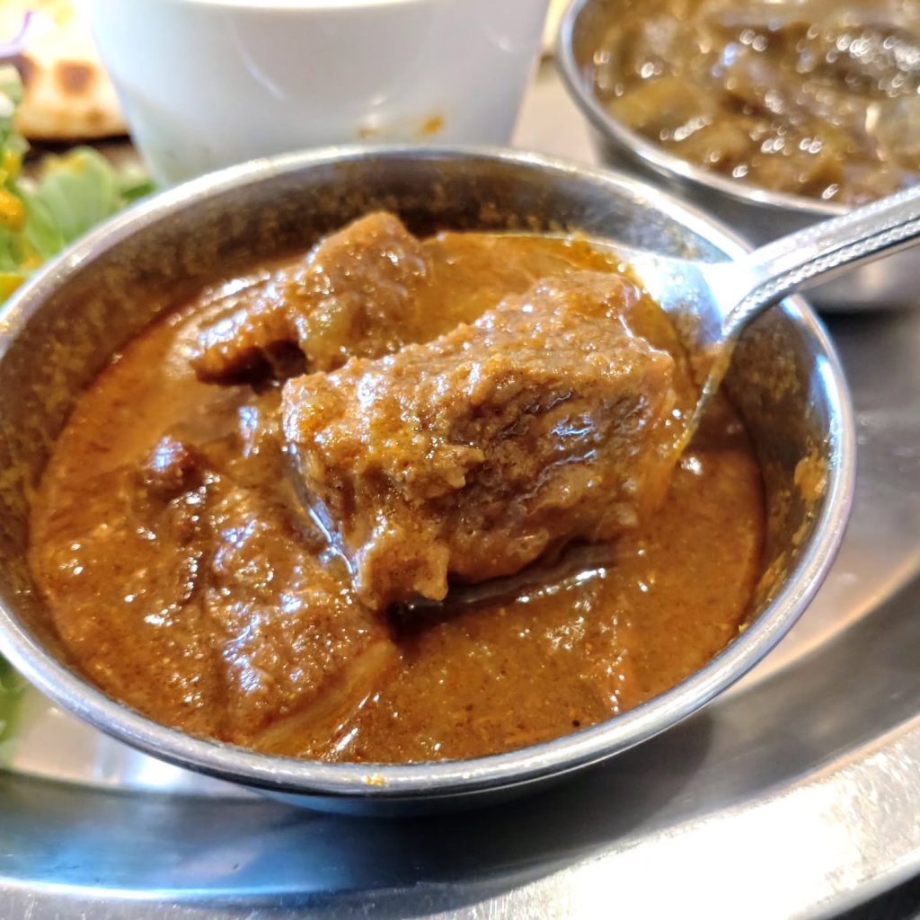 インドレストラン ムガールのマトンカレー