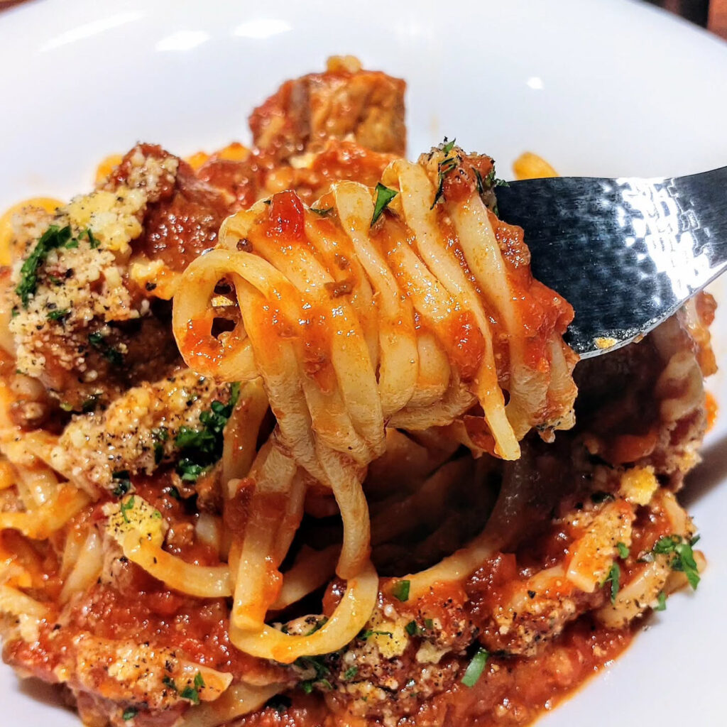 上田珈琲 京都祇園店のボロネーゼ