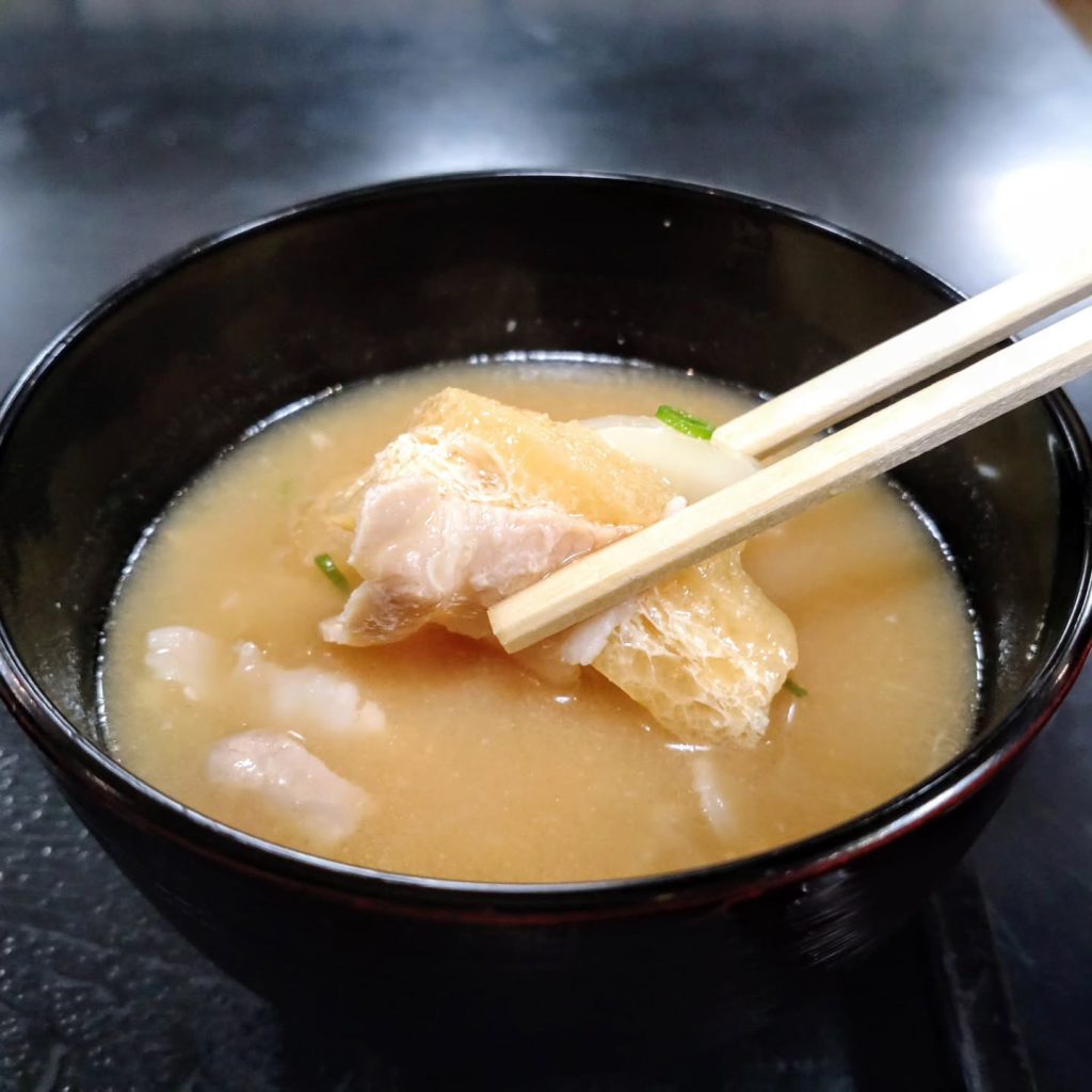 豚しゃぶ英 京都 離れの豚汁