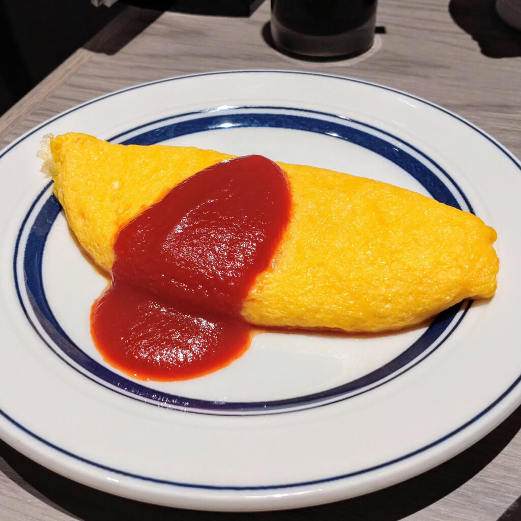 京都洋食 スター食堂 烏丸分店のオムレツ