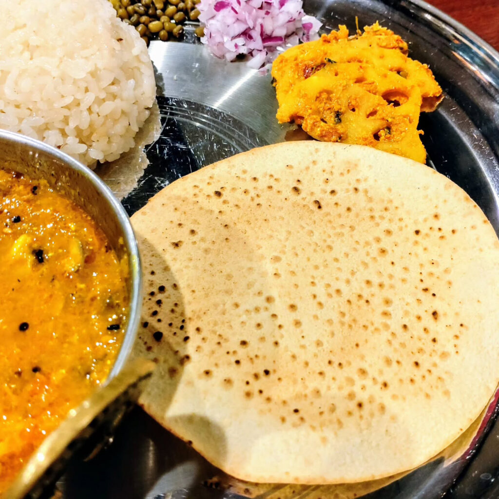 寺町大丈夫のパパド