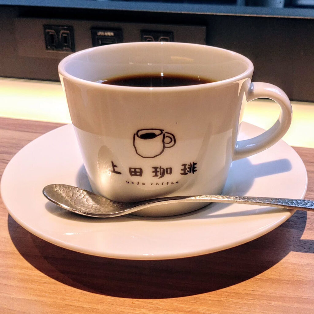 上田珈琲 京都祇園店のコーヒー