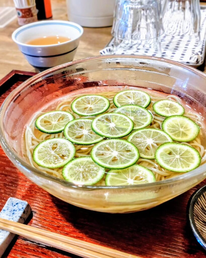 手打ちそば 花ももの夏季限定の蕎麦