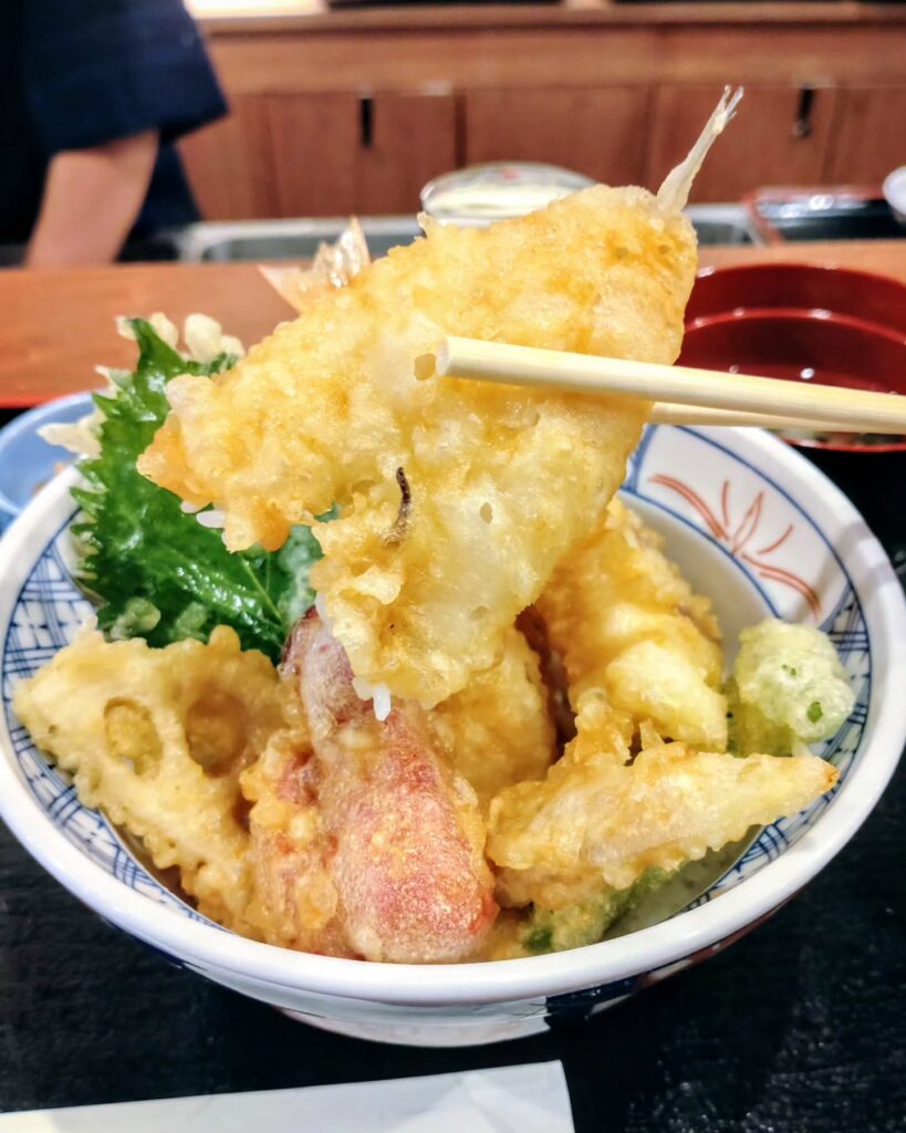 天ぷらの店 玄のキスの天ぷら