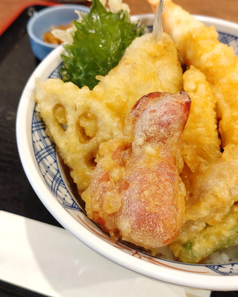 天ぷらの店 玄の野菜の天ぷら