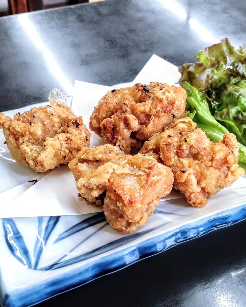 山の家の唐揚げ
