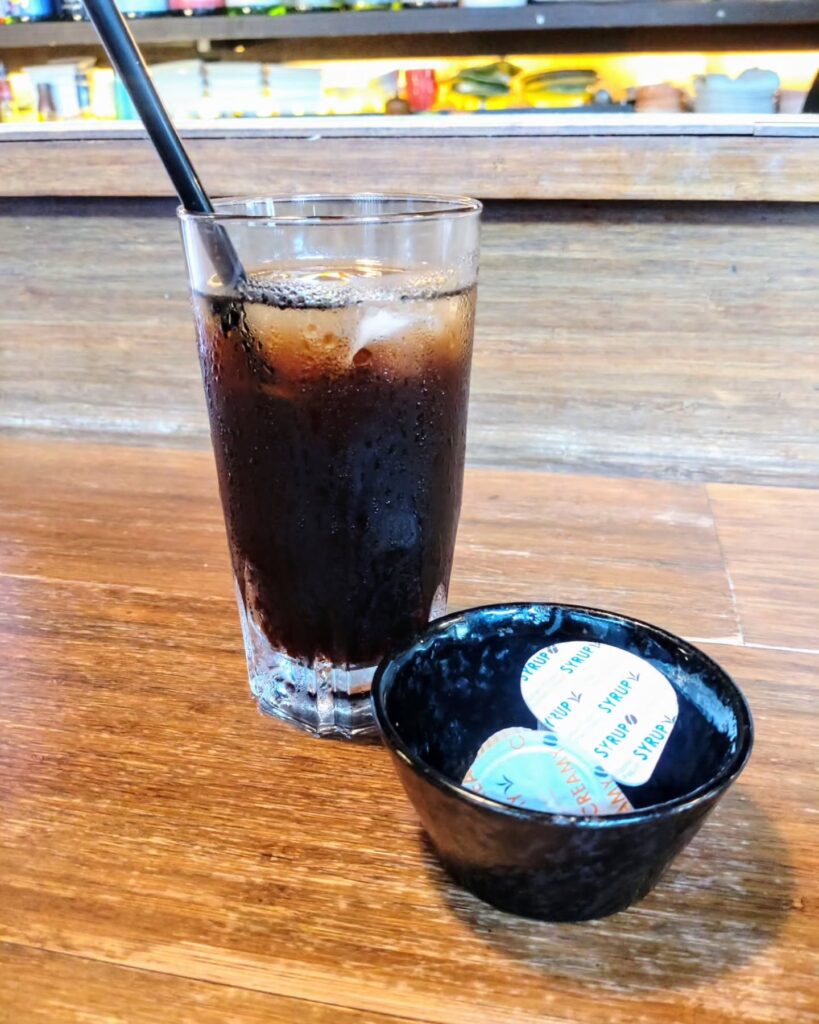 みまでり 間之町の食後のコーヒー