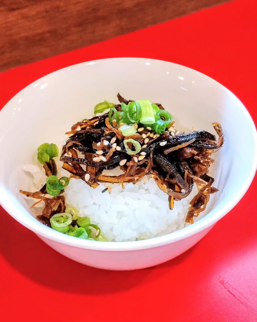 京つけめん つるかめ 六角の〆飯