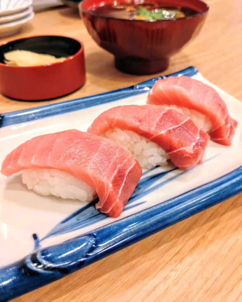 ニューすしセンター 木屋町のまぐろの寿司