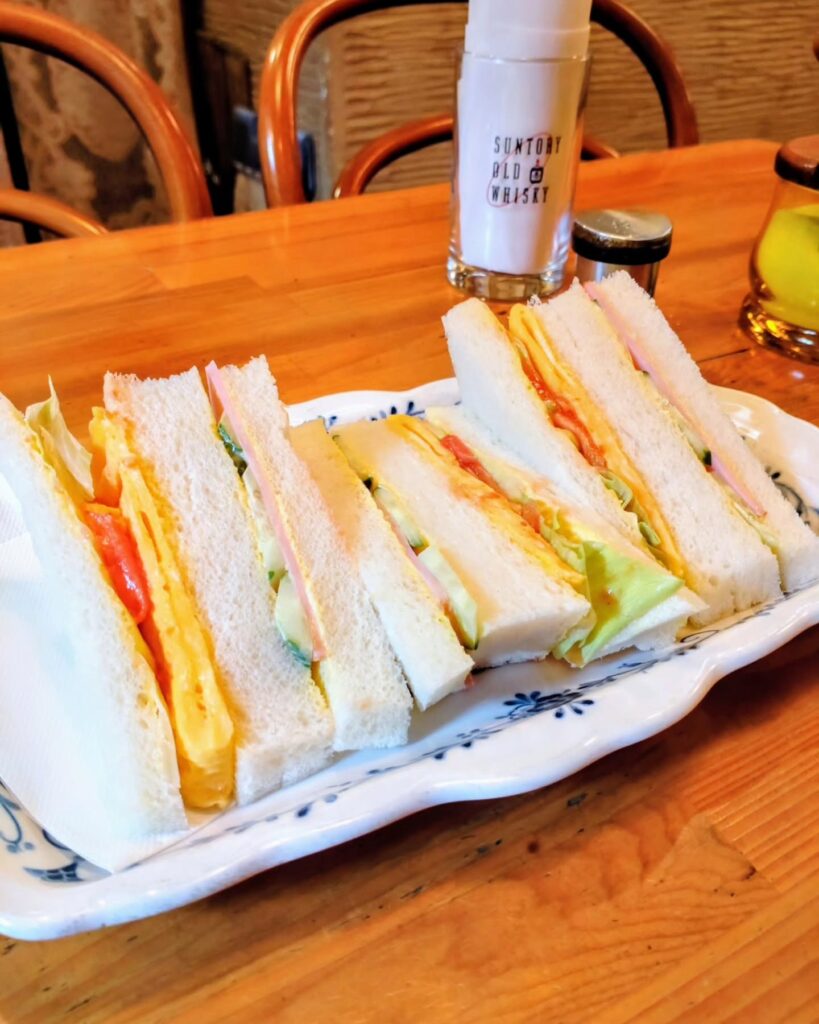 FLINGHT IN 喜久屋（フライトイン きくや）のサンドイッチ