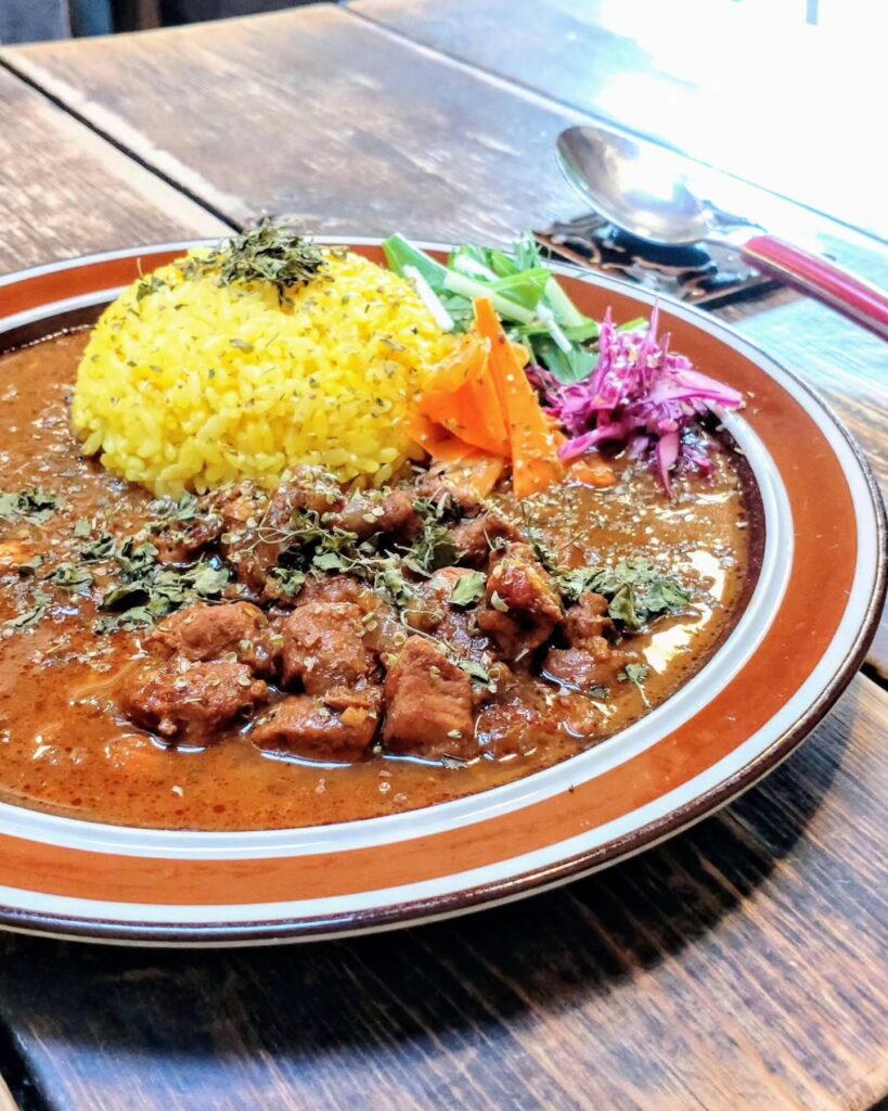 カフェ 火裏蓮花の夏季限定のカレー