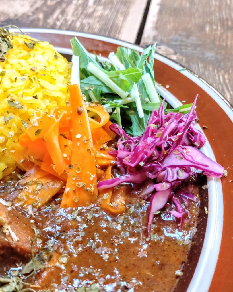 カフェ 火裏蓮花のカレーの副菜