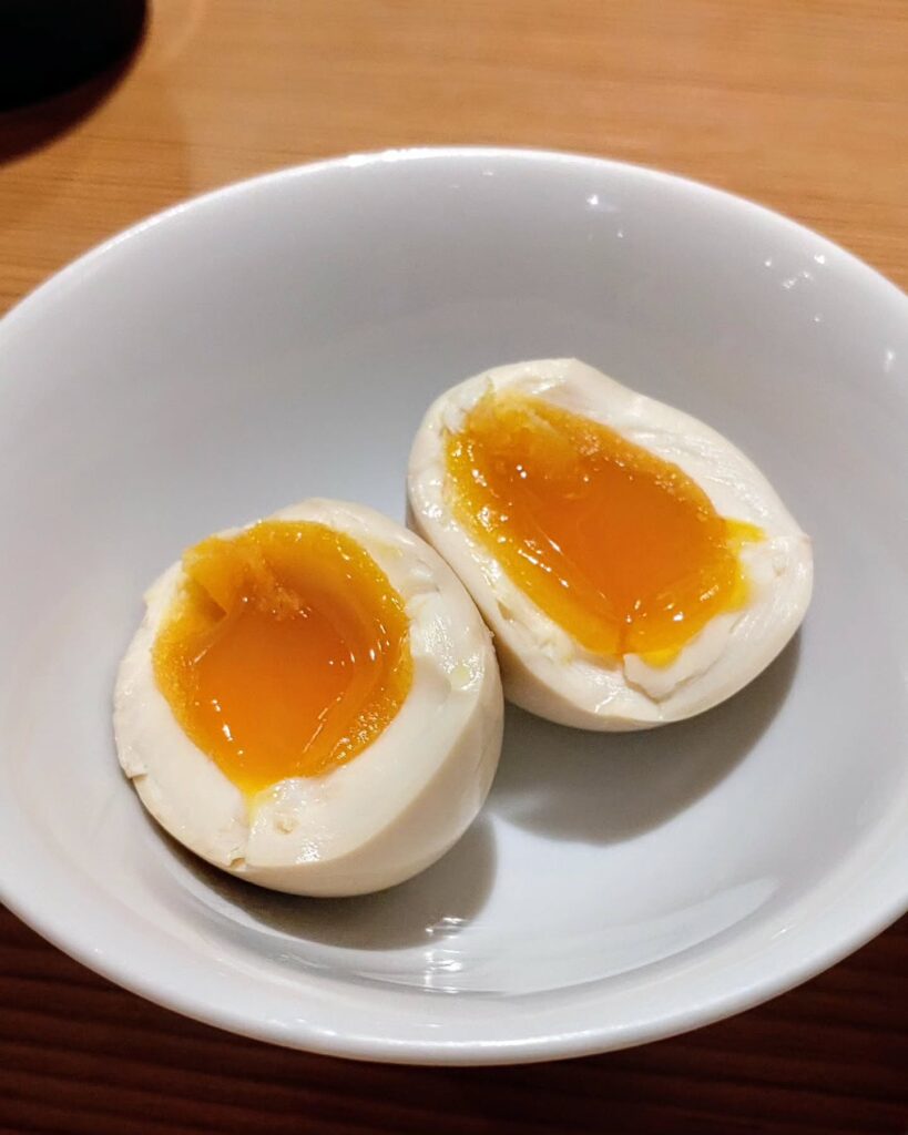 麺屋キラメキ 京都三条の味しみ煮たまご