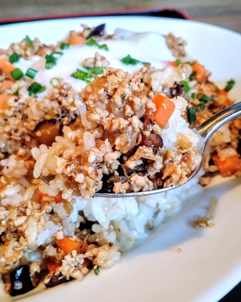 みまでり 間之町のガパオのホロホロミンチ