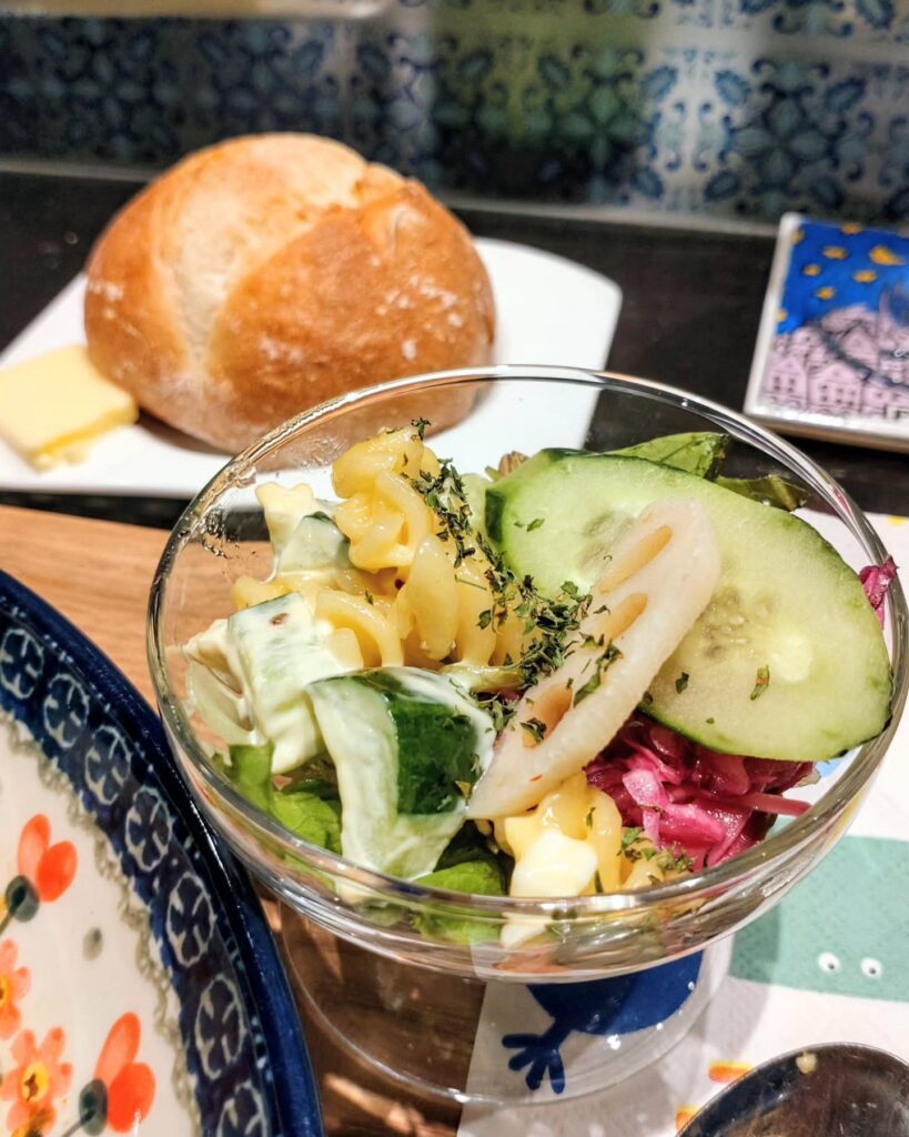 Max1921 book cafeのミニサラダ