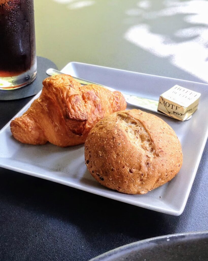 BLUE BOOKS cafe（ブルーブックスカフェ） 京都のランチのプチパン